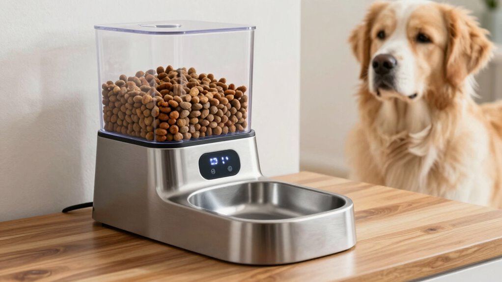choosing large kibble dispenser