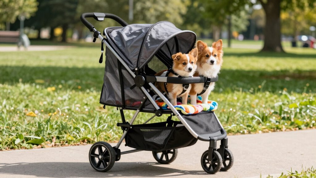 choosing spacious safe stroller