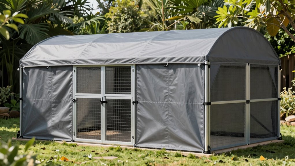 dog kennel shade considerations