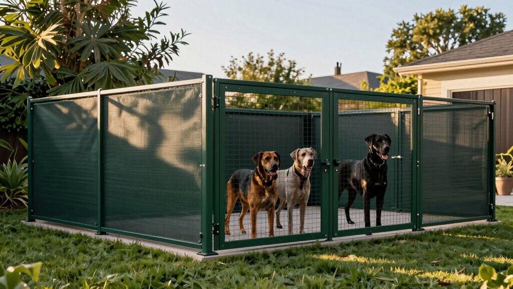 durable weatherproof dog fencing