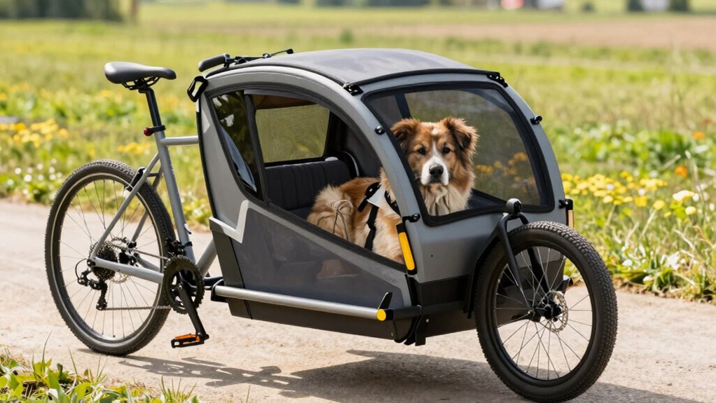 large dog bike trailer considerations