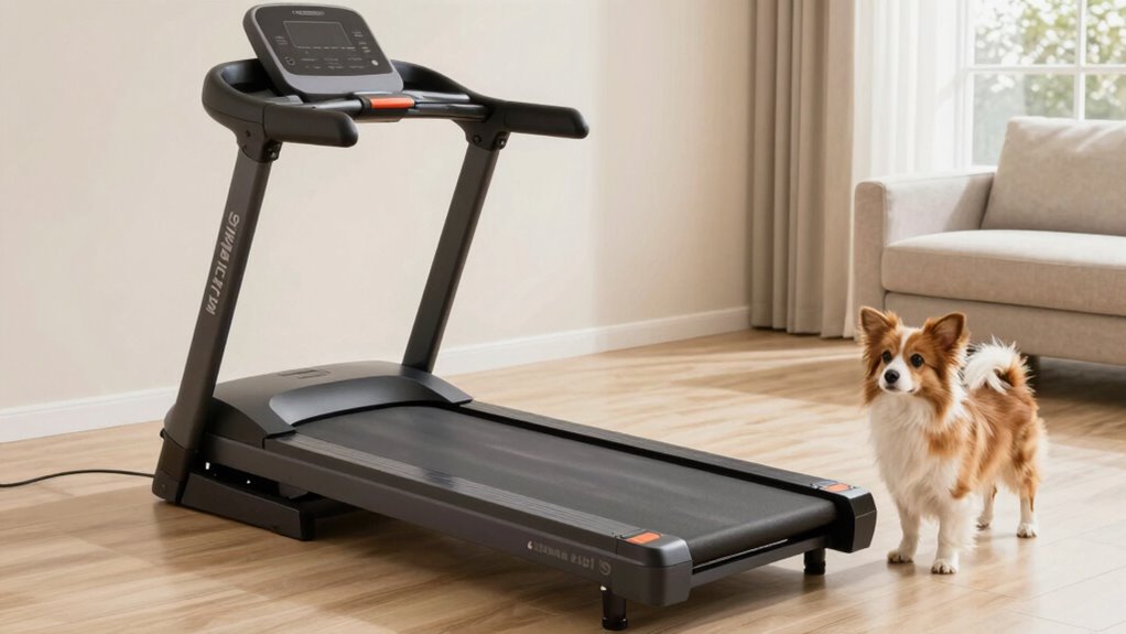 small dog treadmill features