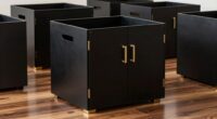 top double door furniture crates