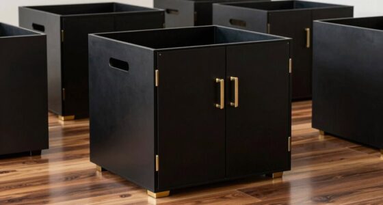 top double door furniture crates