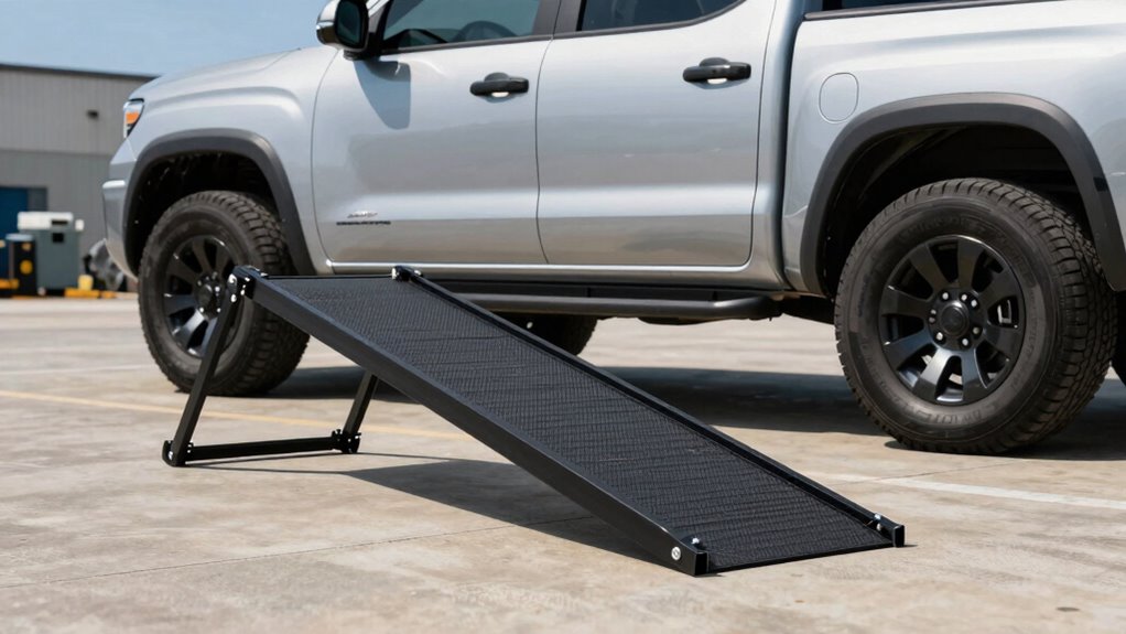 top folding truck ramps