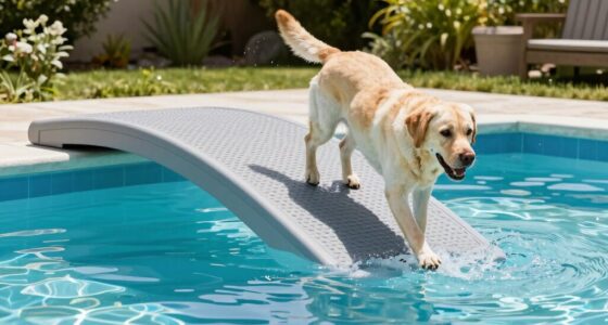top large dog pool ramps
