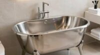 top stainless grooming tubs