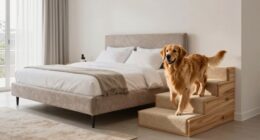 top tall bed dog stairs