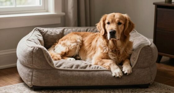 adjusting dog living space