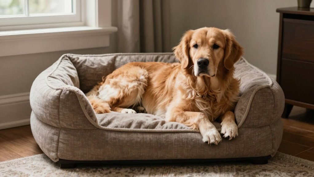 adjusting dog living space