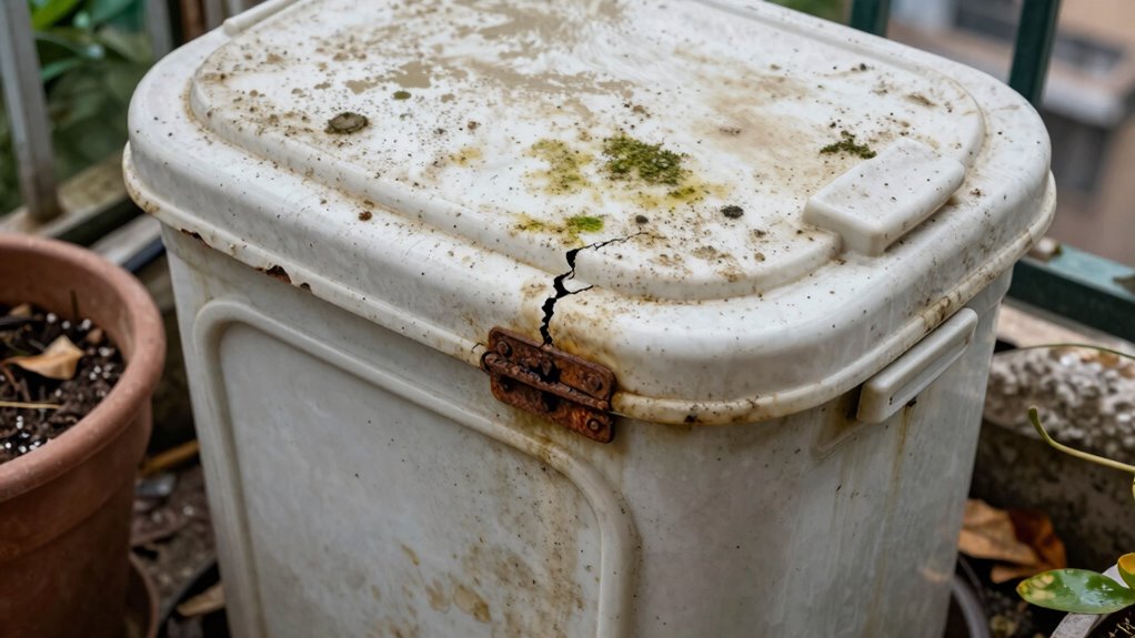 balcony potties require frequent cleaning