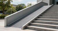 choosing between ramp and stairs