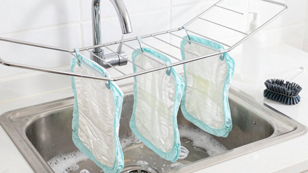 cleaning pee pads regularly