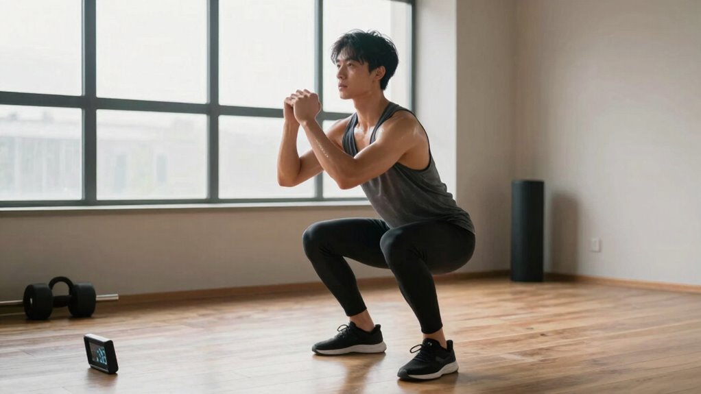 consistent brief workout routine