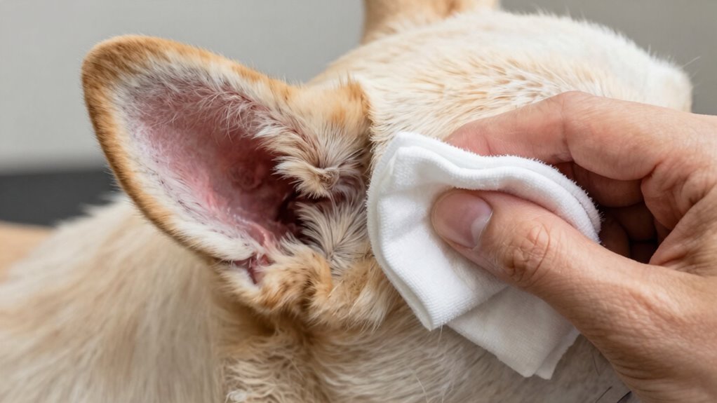 customized dog ear care