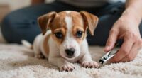 dog anxiety during nail trimming