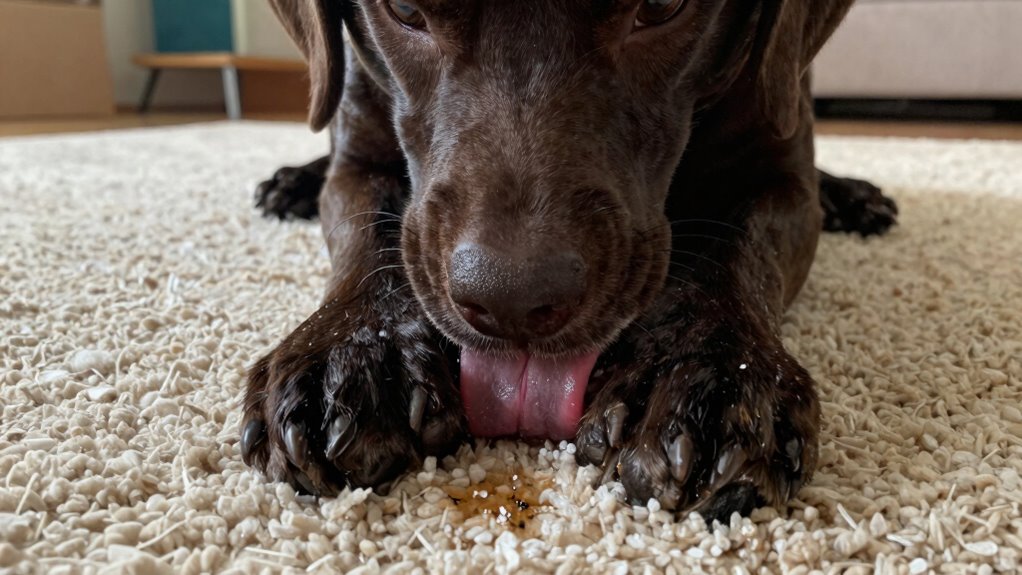 dog licking indicates underlying issues
