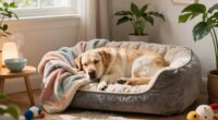 dog recovery comfort setup