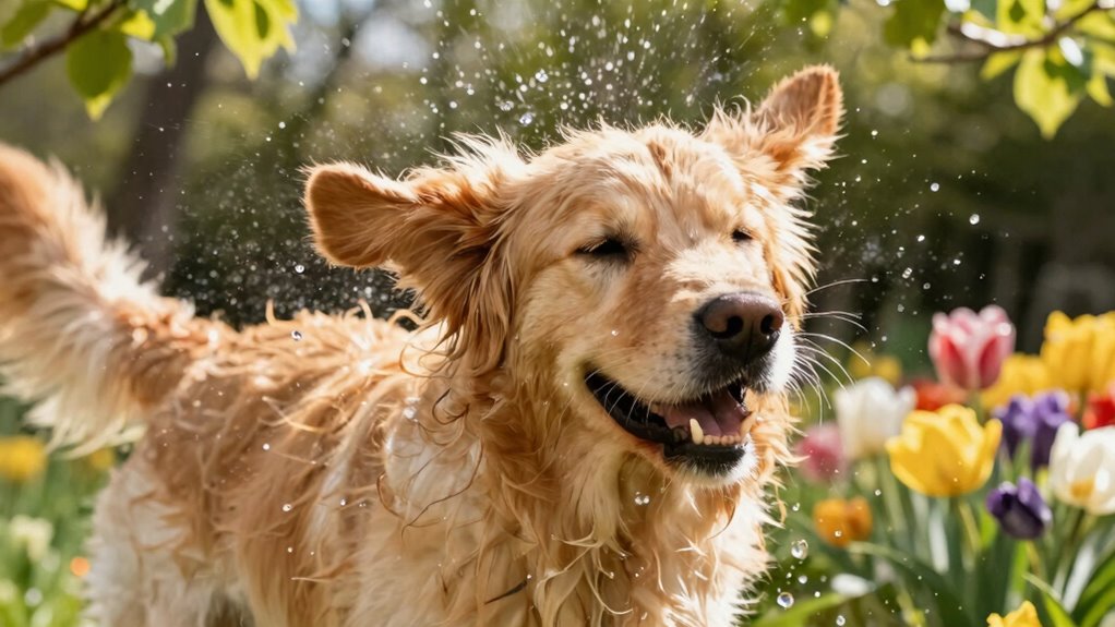 dogs shake heads more