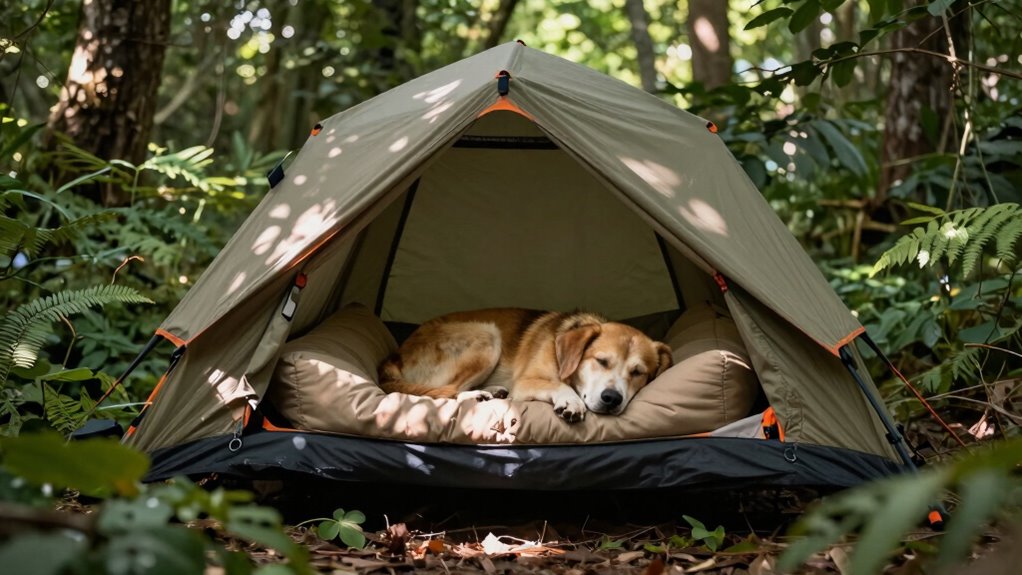 durable comfortable outdoor dog bed