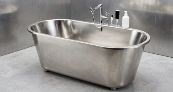 durable grooming tub solution