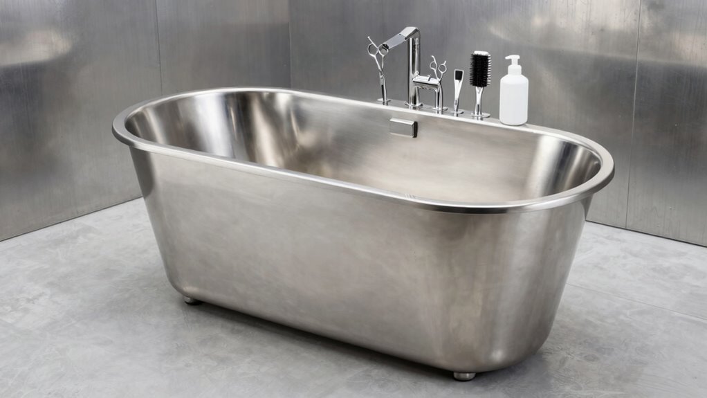 durable grooming tub solution