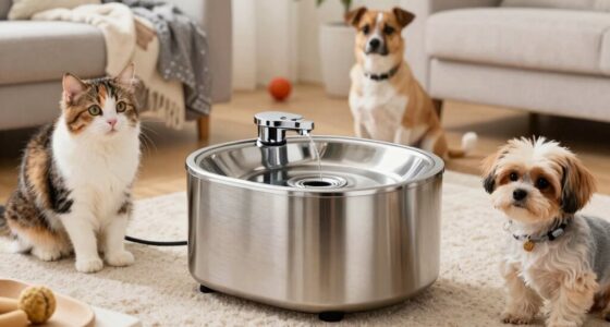 durable hygienic pet fountain