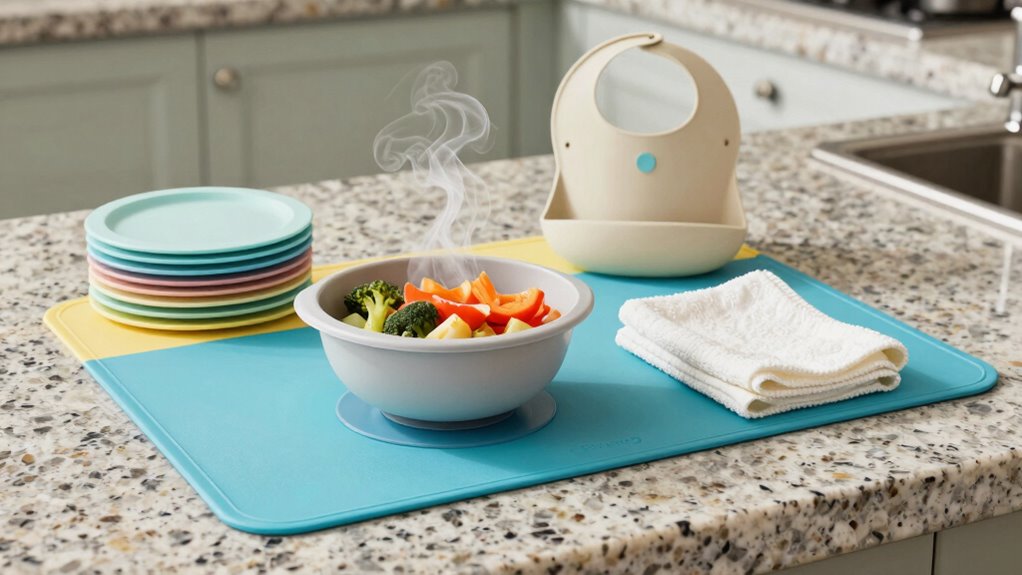 efficient kitchen feeding setup