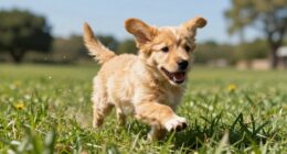 excited puppy energy surges