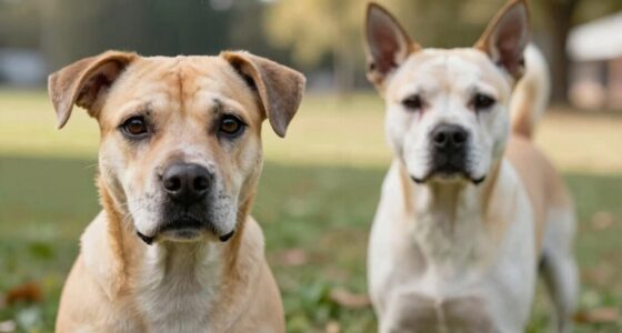 fear versus stubbornness in dogs