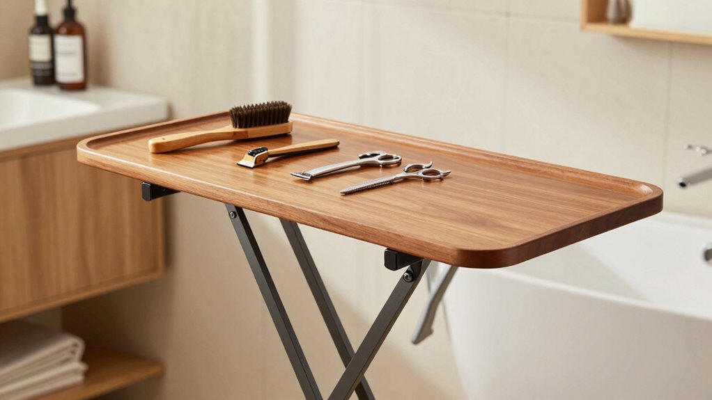 foldable ergonomic pet grooming station