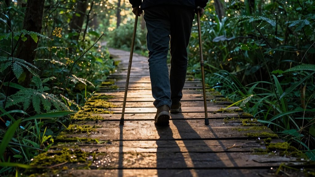follow the hesitant step