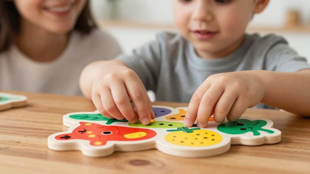 food puzzles promote sensory and cognitive development