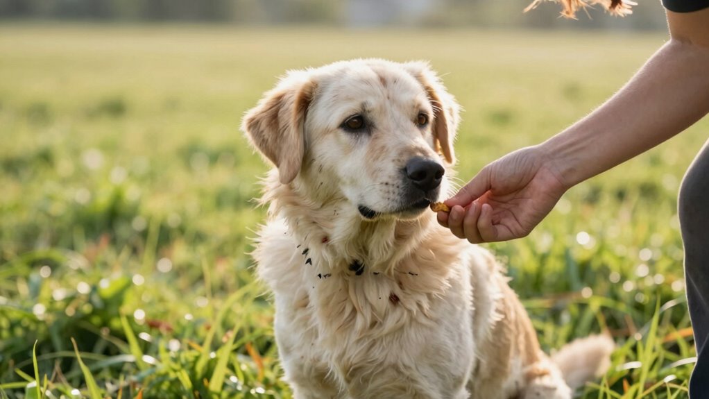 gradual training for rescue dogs