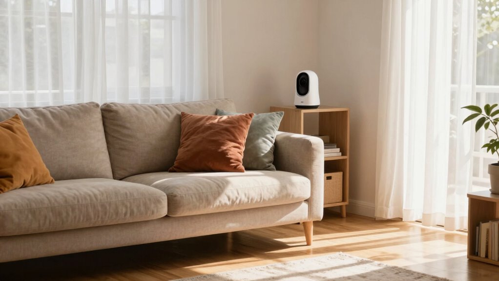 ideal spot for pet camera