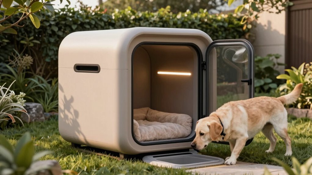 importance of self emptying dog homes
