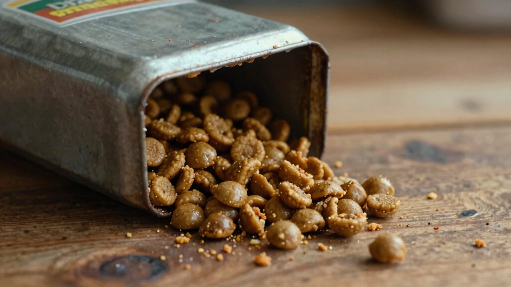incorrect kibble storage method