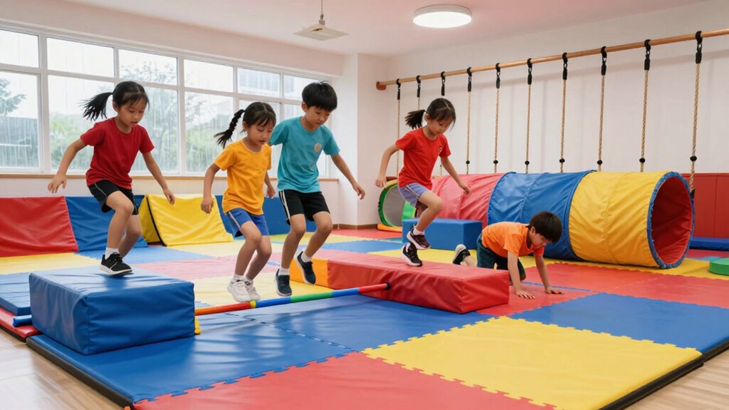 indoor obstacle course ideas