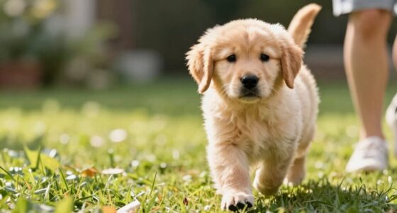 loyal puppy constant companionship