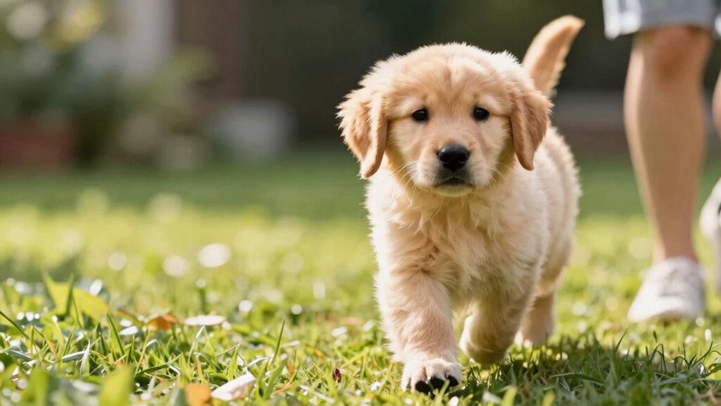 loyal puppy constant companionship