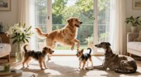 multiple dogs fresher air