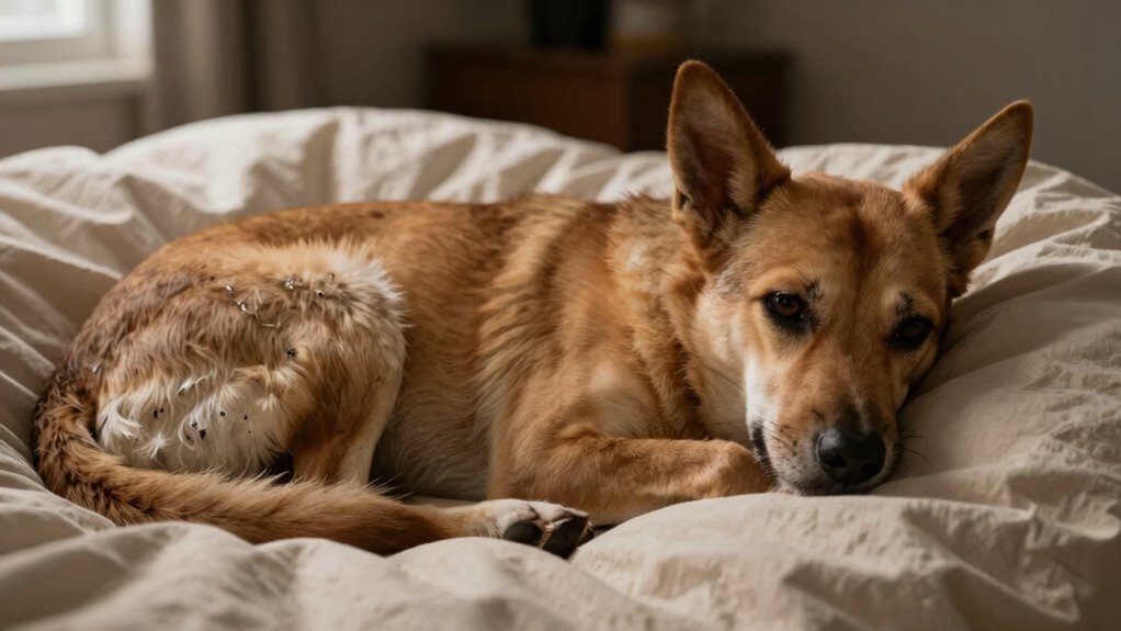 nocturnal dog scratching patterns