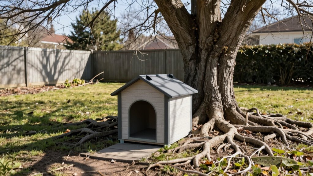 optimal dog house placement guidelines