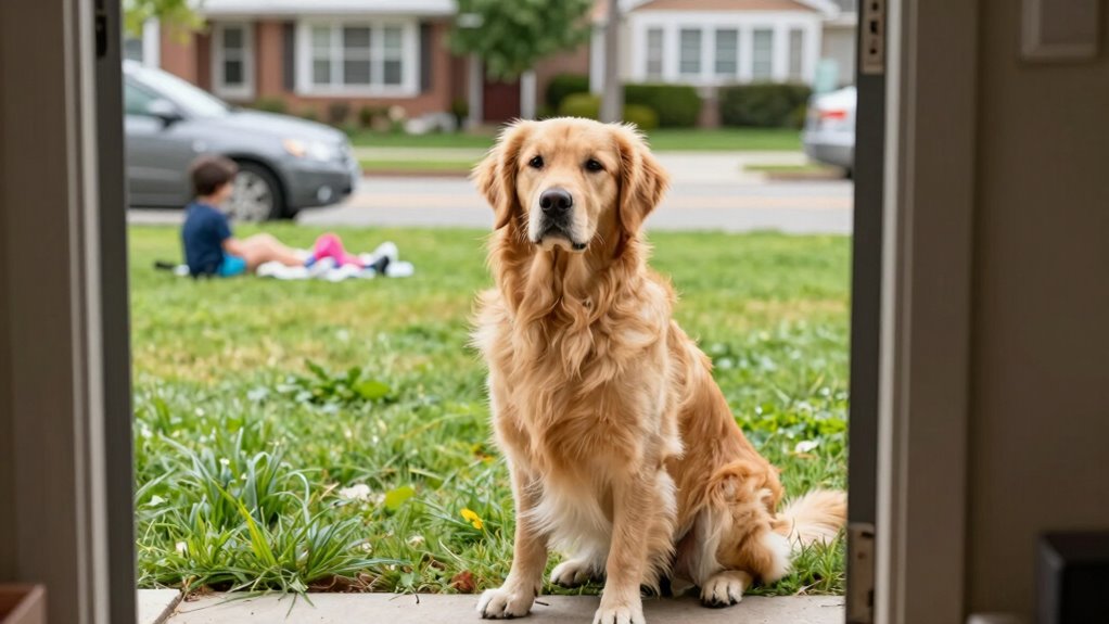 outdoor distractions impair training