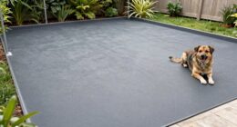 outdoor kennel flooring upgrade