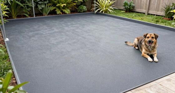 outdoor kennel flooring upgrade