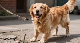 overly tight leash correction