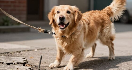 overly tight leash correction