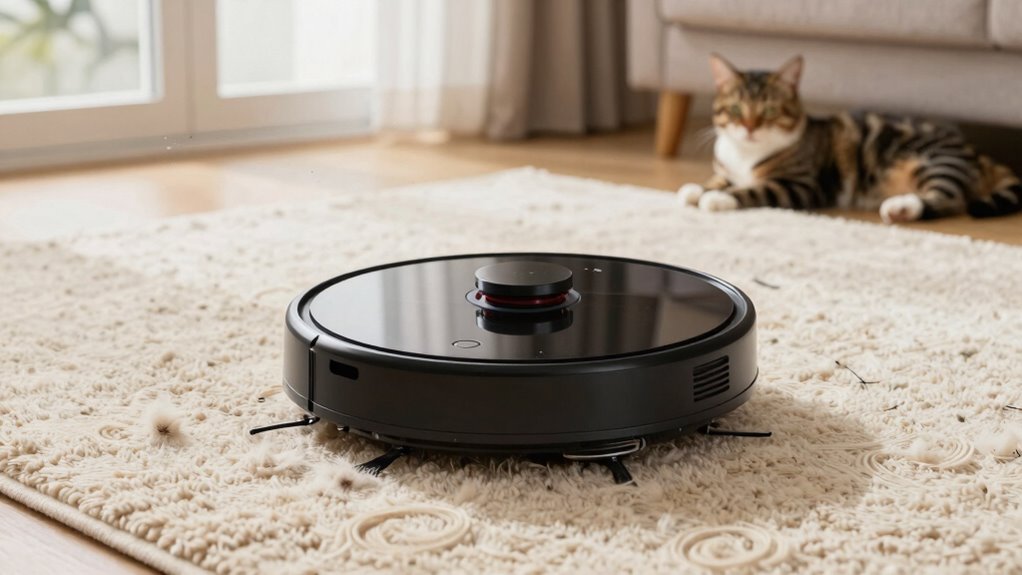 pet hair vacuuming strategy