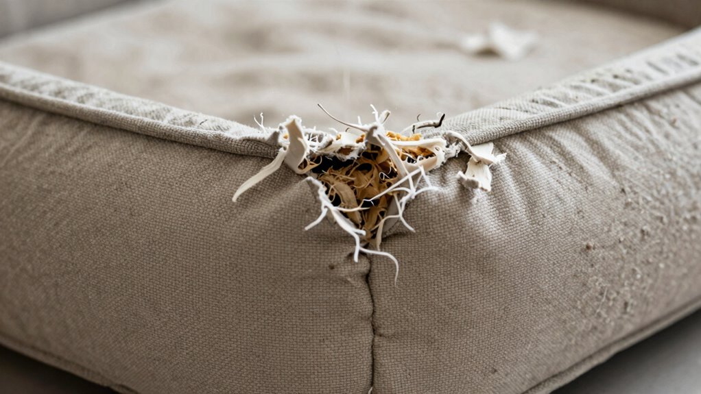 prevent bed chewing through stimulation